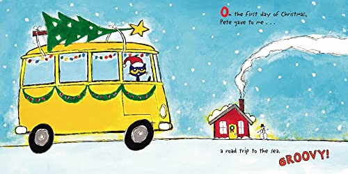Pete the Cat's 12 Groovy Days of Christmas Gift Edition