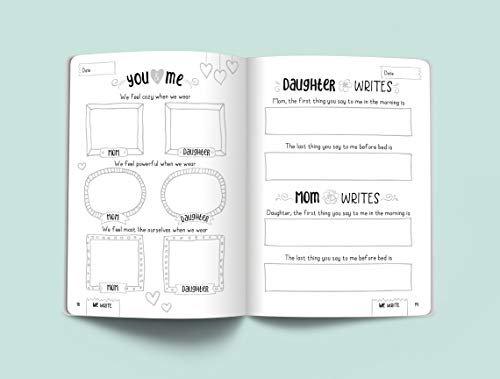 Love, Mom and Me: Simple Ways to Stay Connected: A Guided Mo