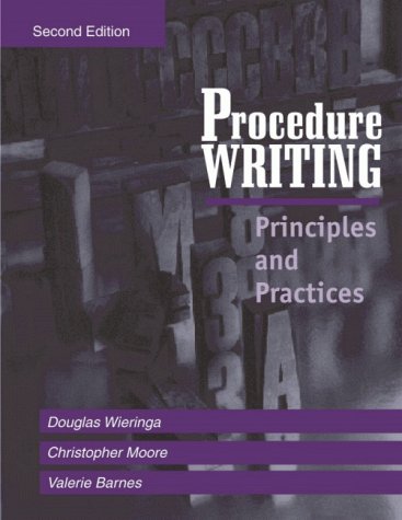 Procedure Writing: Principles and Practices