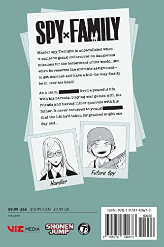 Spy x Family, Vol. 10 — back cover