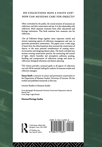 Care of Collections (Leicester Readers in Museum Studies)