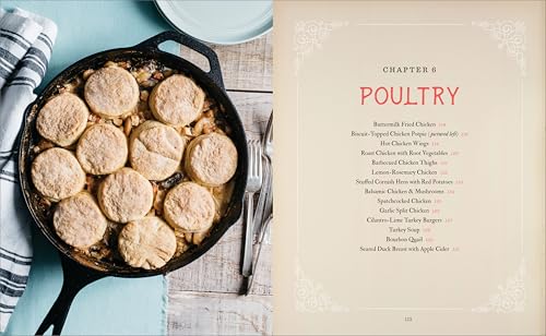 The Southern Cast Iron Cookbook: Comforting Family Recipes to Enjoy and Share