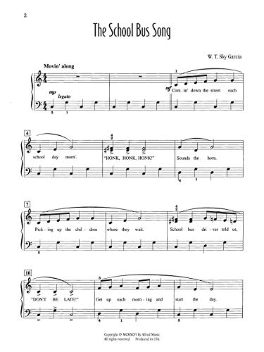 The School Bus Song: Sheet