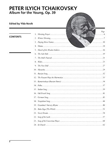 Tchaikovsky -- Album for the Young, Op. 39 (Alfred Masterwork Edition)