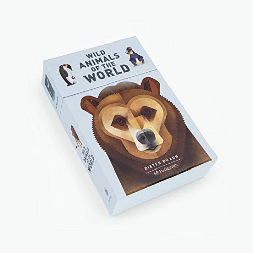 Wild Animals of the World: 50 Postcards