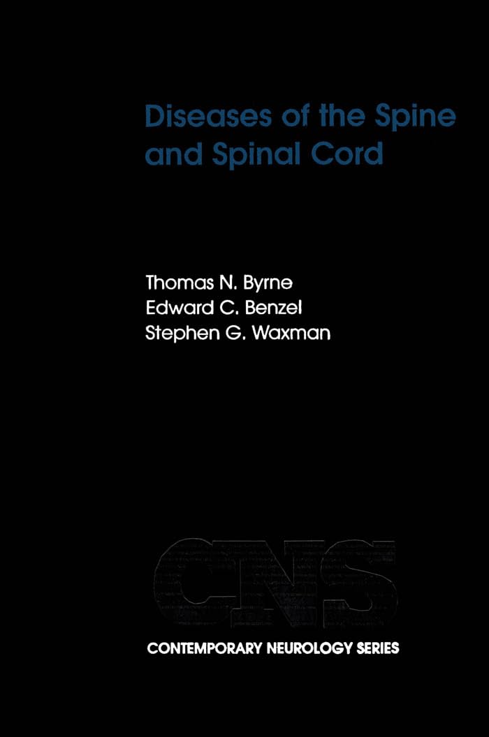 Diseases of the Spine and Spinal Cord (Contemporary Neurology Series)