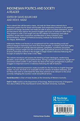 Indonesian Politics and Society: A Reader