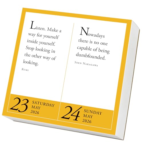 Year of Zen Page-A-Day Calendar 2026: Sayings, Parables, Meditations & Haiku for 2026