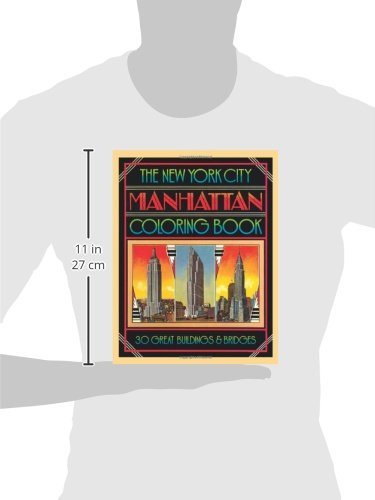 The New York Manhattan Coloring Book