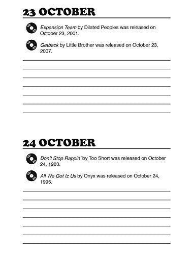 Hip Hop Journal: A Daily Planner