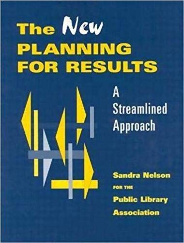 The New Planning for Results: A Streamlined Approach (PLA Results)