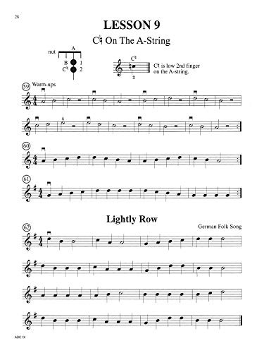 The ABCs of Violin for the Absolute Beginner, Book 1 (Book &