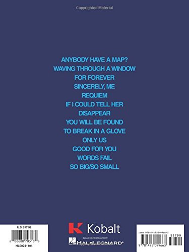 Dear Evan Hansen - Easy Piano