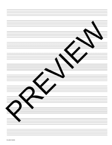 Standard Wirebound Manuscript Paper - Green Cover  12 Staves Per Page  Music Notation Guide for Composers, Students and Musicians  Hal Leonard Spiral-Bound Staff Paper