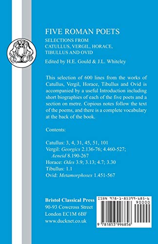 Five Roman Poets (Latin Texts)