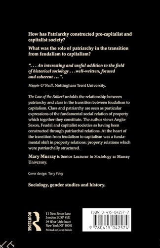 The Law of the Father? Patriarchy in the Transition from Feudalism to Capitalism