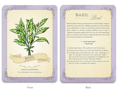 The Green Witch's Deck of Magical Herbalism: 50 of the Most Magical Plants, Herbs, and Flowers to Empower Your Craft (Green Witch Witchcraft Series)
