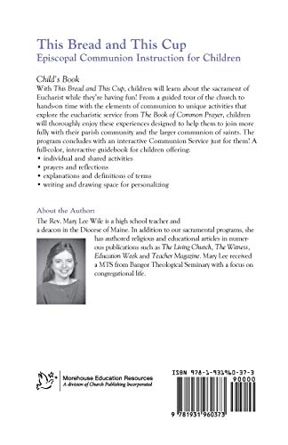 This Bread and This Cup - Child's Book: Episcopal Communion Study
