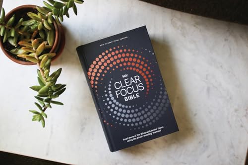 NIV, Clear Focus Bible, Hardcover, Charcoal/Copper: Read more of the Bible with better focus using the Bionic Reading Method