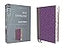 NIV, Thinline Bible, Giant Print, Leathersoft, Gray/Purple, Red Letter, Thumb Indexed, Comfort Print