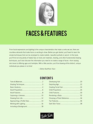 Drawing: Faces & Features: Learn to draw step by step (How to Draw & Paint)