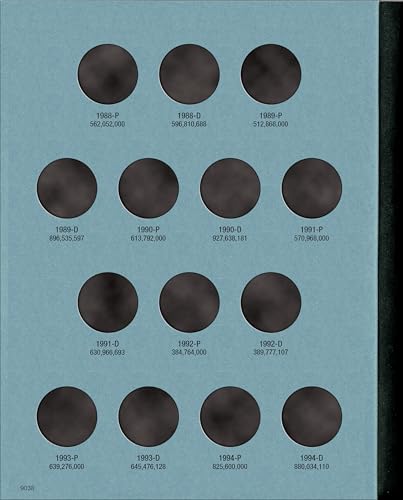Washington Quarter Folder Starting 1988