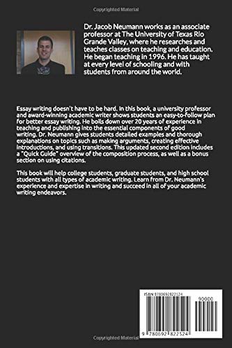 A Professors Guide to Writing Essays: The No-Nonsense Plan for Better Writing