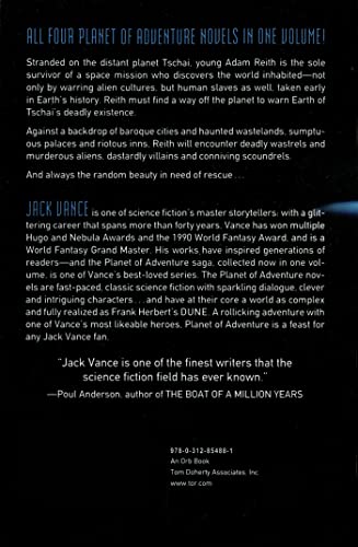 Planet of Adventure: City of the Chasch, Servants of the Wankh, The Dirdir, and The Pnume