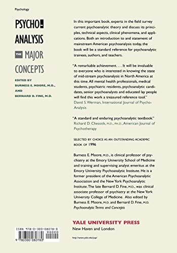 Psychoanalysis: The Major Concepts