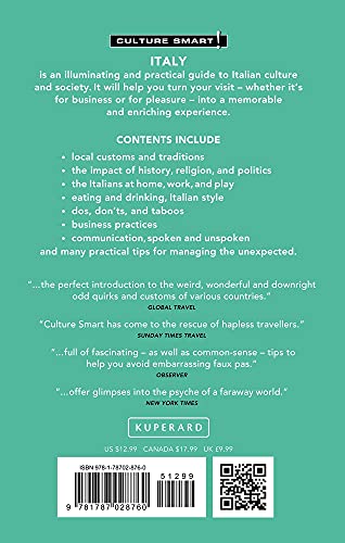 Italy - Culture Smart!: The Essential Guide to Customs & Culture