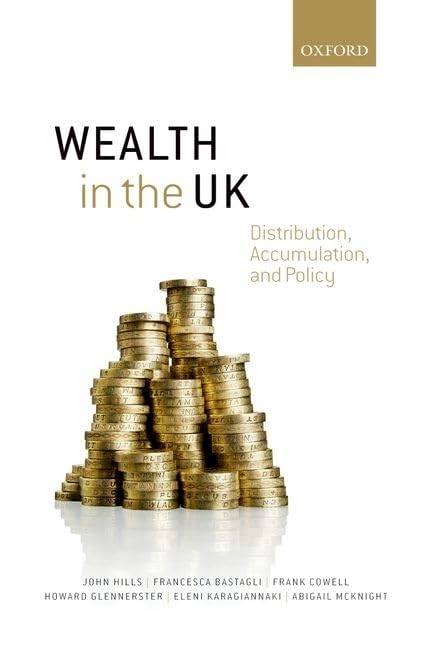 Wealth in the UK: Distribution, Accumulation, and Policy