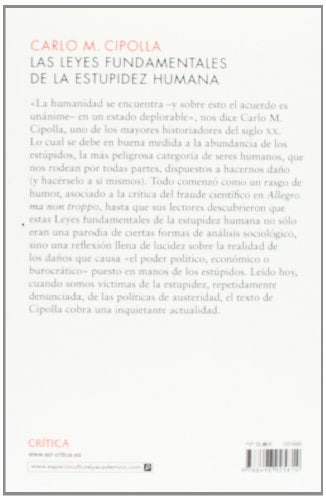 Las leyes fundamentales de la estupidez humana