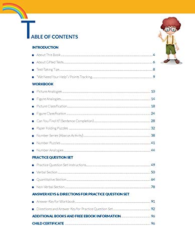 COGAT Test Prep Grade 2 Level 8: Gifted and Talented Test Preparation Book - Practice Test/Workbook for Children in Second Grade (English)