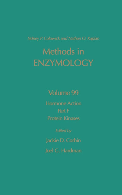 Hormone Action, Part F: Protein Kinases (Volume 99) (Methods in Enzymology, Volume 99)