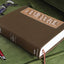 NIV, Beautiful Word Bible, Updated Edition, Peel/Stick Bible Tabs, Leathersoft, Brown/Pink, Red Letter, Comfort Print: 600+ Full-Color Illustrated Verses