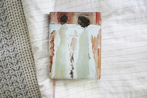 Amplified Holy Bible, Anne Neilson Angel Art Series, Leathersoft, Blush