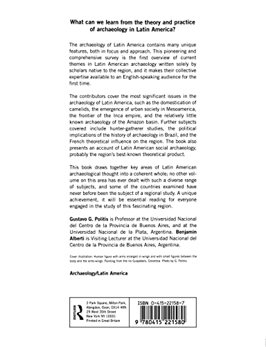 Archaeology in Latin America