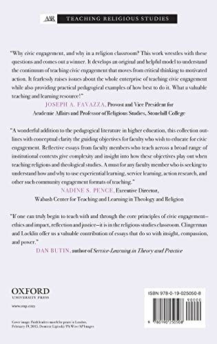 Teaching Civic Engagement (AAR Teaching Religious Studies)