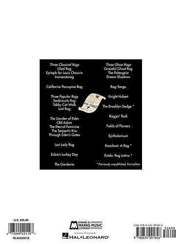 William Bolcom - Complete Rags for Piano: Revised Edition