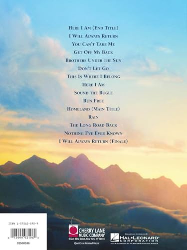 Spirit - Stallion of the Cimarron: Music from the Original Motion Picture Piano, Vocal and Guitar Chords