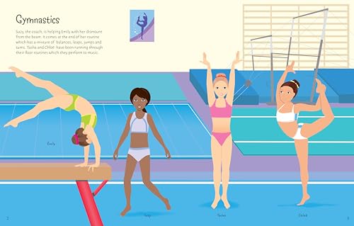 Sticker Dolly Dressing Sports