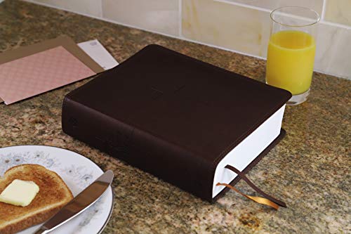 The Jesus Bible, NIV Edition, Leathersoft, Brown, Comfort Print
