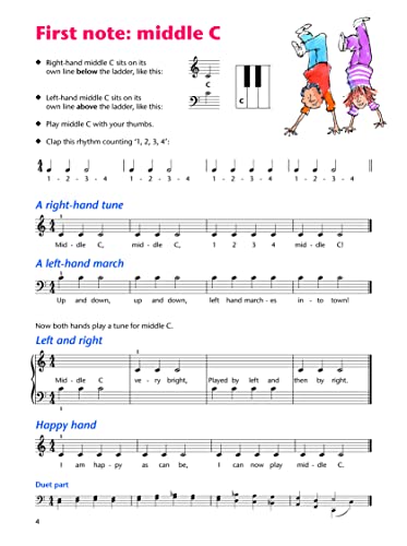 Piano Time 1 by Hall, Pauline