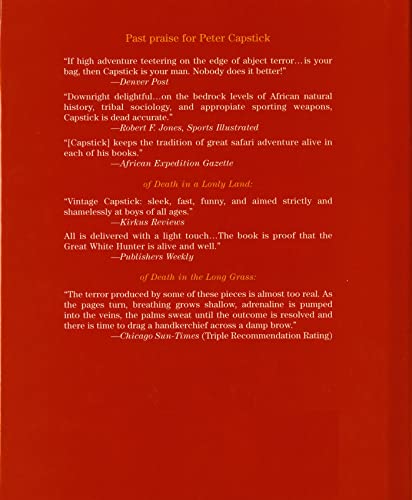 Sands Of Silence: On Safari In Namibia — back cover