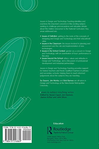 Issues in Design and Technology Teaching (Issues in Teaching Series)