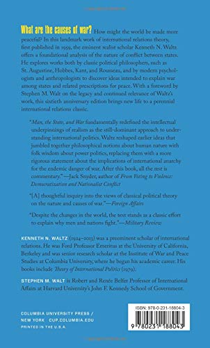 Man, the State, and War: A Theoretical Analysis