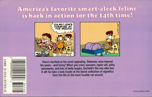 Garfield Swallows His Pride (His 14th Book)