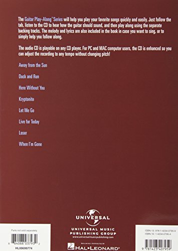 3 Doors Down: Guitar Play-Along Volume 60