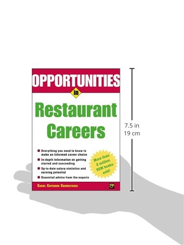 Opportunities in Restaurant Careers (Opportunities inSeries)