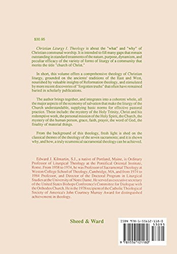 Christian Liturgy — back cover